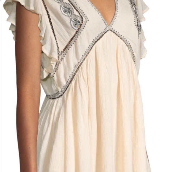 SOLD! NWT Free People Falling Water Embroidered - Picture 2 of 8